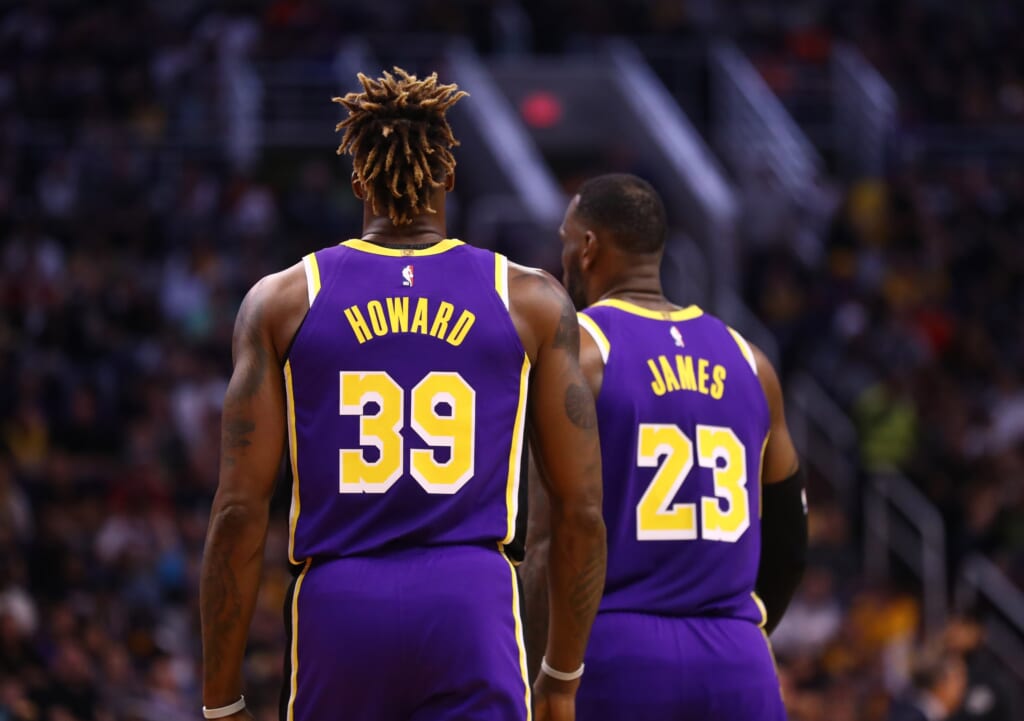 Dwight Howard, LeBron James Los Angeles Lakers
