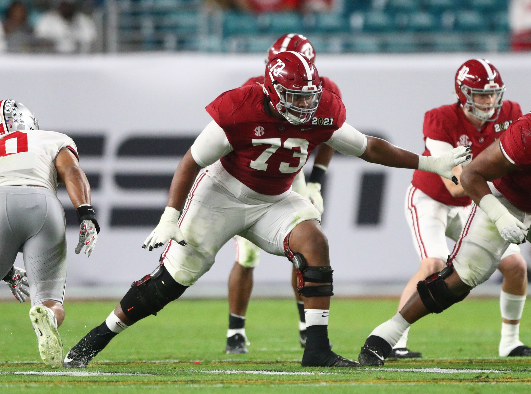 Alabama left tackle Evan Neal tops The Athletic's annual 'Freaks List'