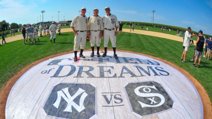 WATCH: Yankees-White Sox ‘Field of Dreams’ matchup stages epic pregame show