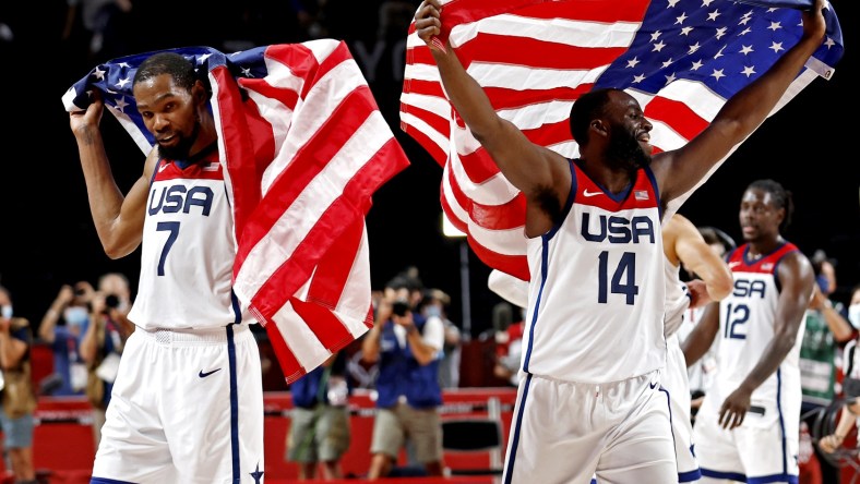 Kevin Durant, Draymond Green blast bad Gregg Popovich takes after Team USA wins gold medal