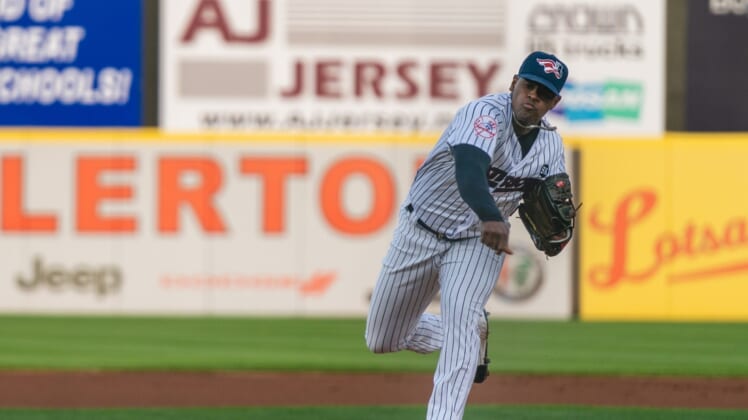 New York Yankees pitcher Luis Severino began his rehab assignment with the Somerset Patriots on Tuesday night against Bowie.Somerset Patriots Luis Severino 8 3 21 8