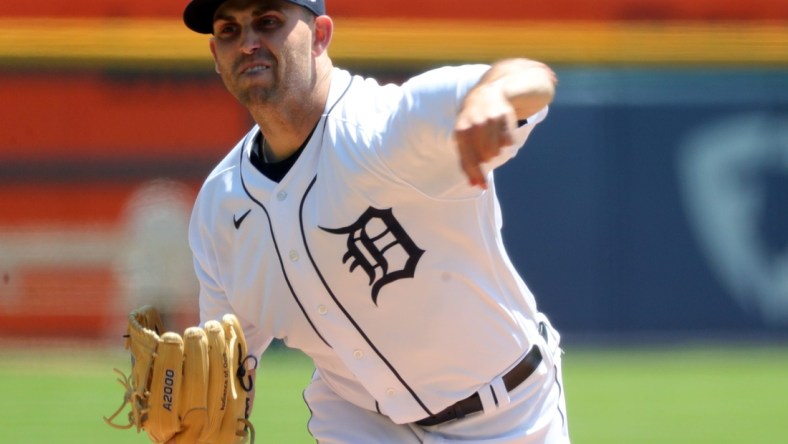 The last time Matthew Boyd took the mound for the Tigers, they were 12 games under .500, back in June.

Tigers Clev3