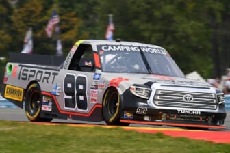 Christian Eckes stuns field for first NASCAR Truck win