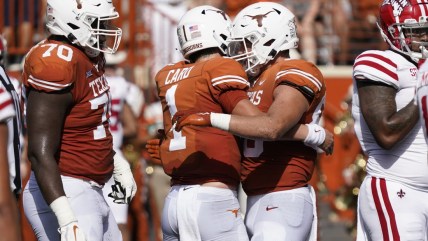 WATCH: Hudson Card shines in debut as No. 21 Texas Longhorns rout No. 23 Louisiana