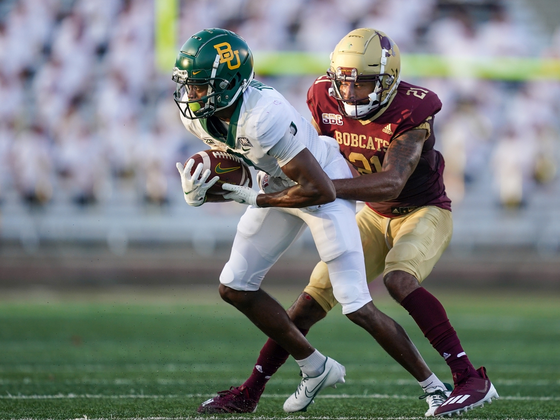 WATCH: Converted linebacker Abram Smith powers Baylor Bears' rushing attack  in win