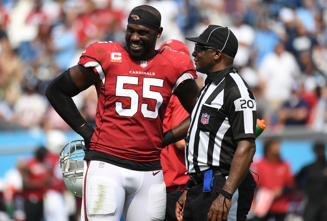 Chandler Jones, Arizona Cardinals focused on the now vs. Minnesota Vikings