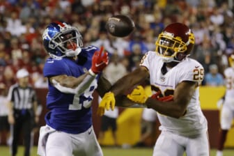 New York Giants' Kenny Golladay: I was yelling at Jason Garrett, not Daniel Jones