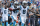 Sep 19, 2021; Charlotte, North Carolina, USA; Carolina Panthers cornerback Jaycee Horn (8) celebrates his first NFL interception against the New Orleans Saints during the second half at Bank of America Stadium. Mandatory Credit: Jim Dedmon-USA TODAY Sports