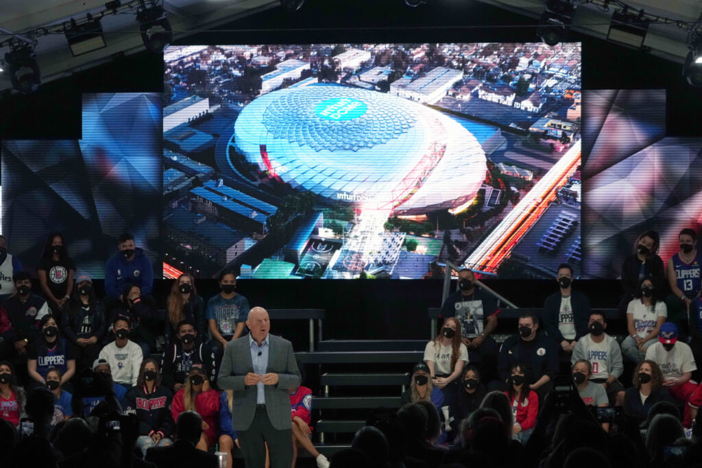 Los Angeles Clippers break ground on Inglewood arena