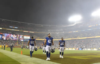New York Giants create new ways to lose and fall to Washington 30-29