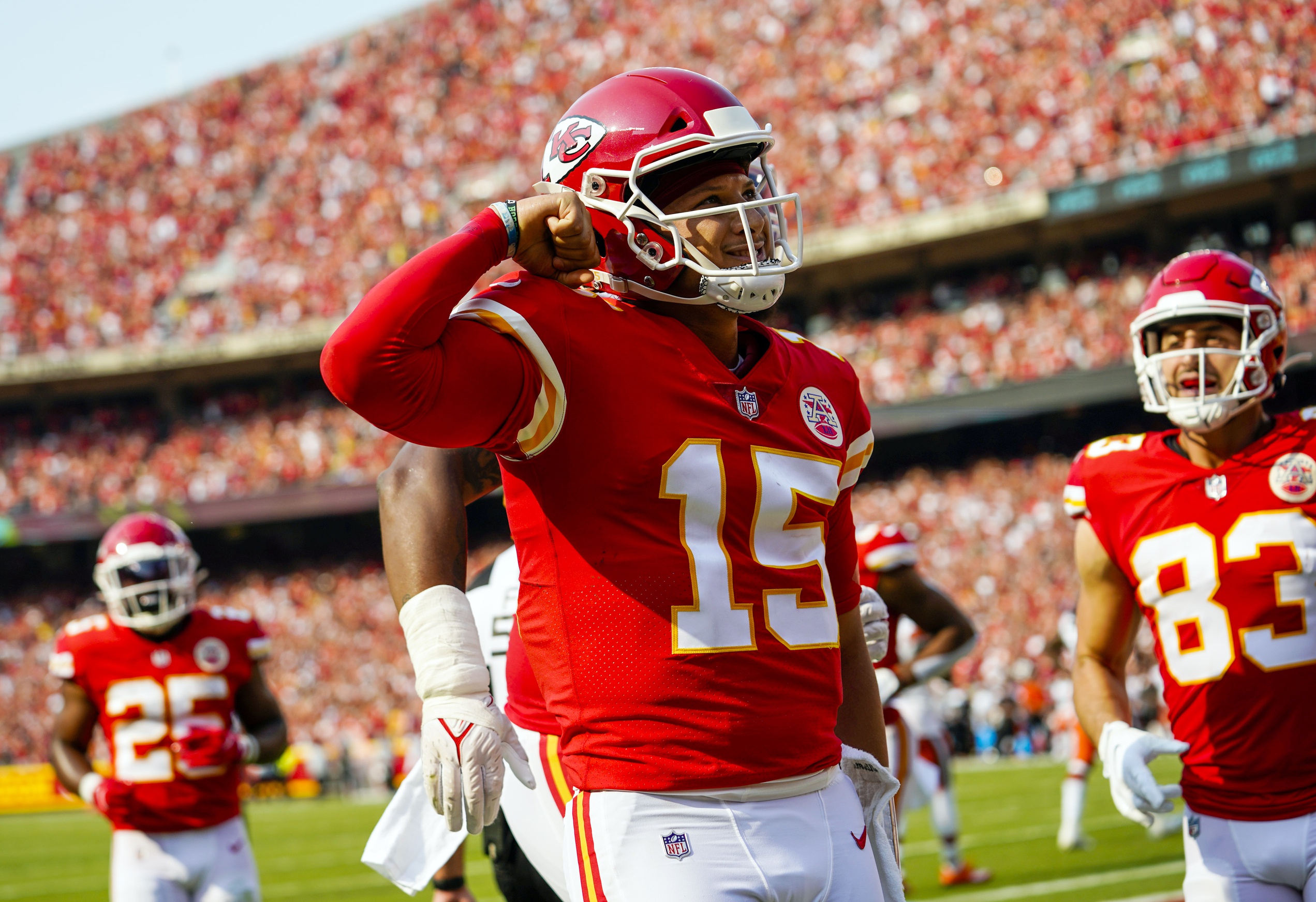 Chiefs vs Ravens, Patrick Mahomes