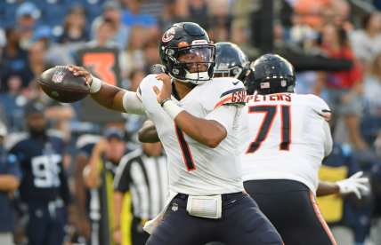 WATCH: Chicago Bears’ Justin Fields scores first NFL touchdown