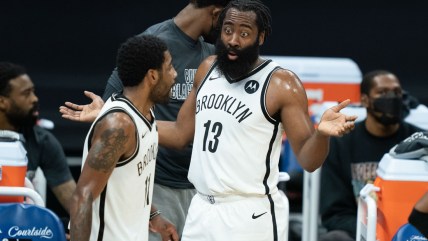 Brooklyn Nets’ James Harden wants Kyrie Irving back on court