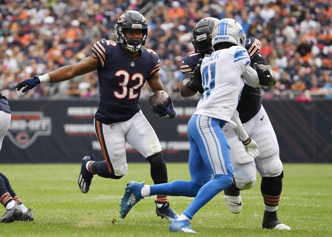 Chicago Bears Lose David Montgomery (knee) 4-5 Weeks