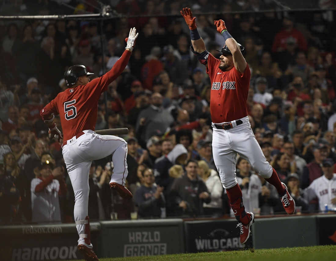 Bogaerts, Red Sox dent Cole, beat Yanks 6-2 in AL wild card