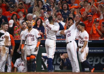 WATCH: Carlos Correa, Jose Altuve lead Houston Astros past Boston Red Sox in ALCS opener