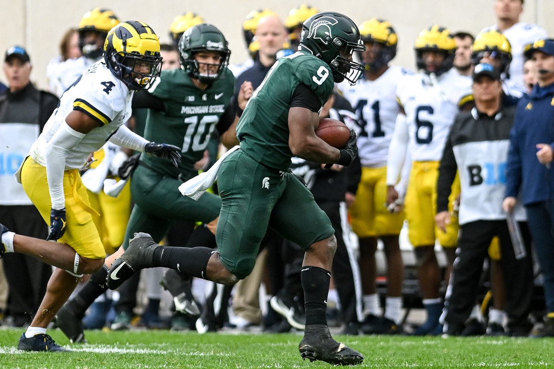 WATCH: No. 8 Michigan State Rallies For 37-33 Win Over No. 6 Michigan