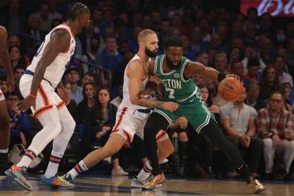 NBA world reacts to New York Knicks epic double OT win over Boston Celtics