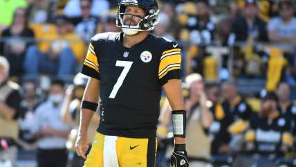 Ben Roethlisberger not in immediate danger of benching but Steelers QB change viewed as ‘inevitable’