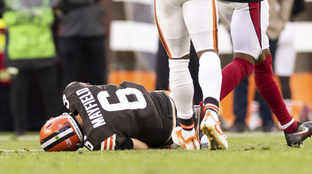 Baker Mayfield injury woes threaten to derail Cleveland Browns' Super