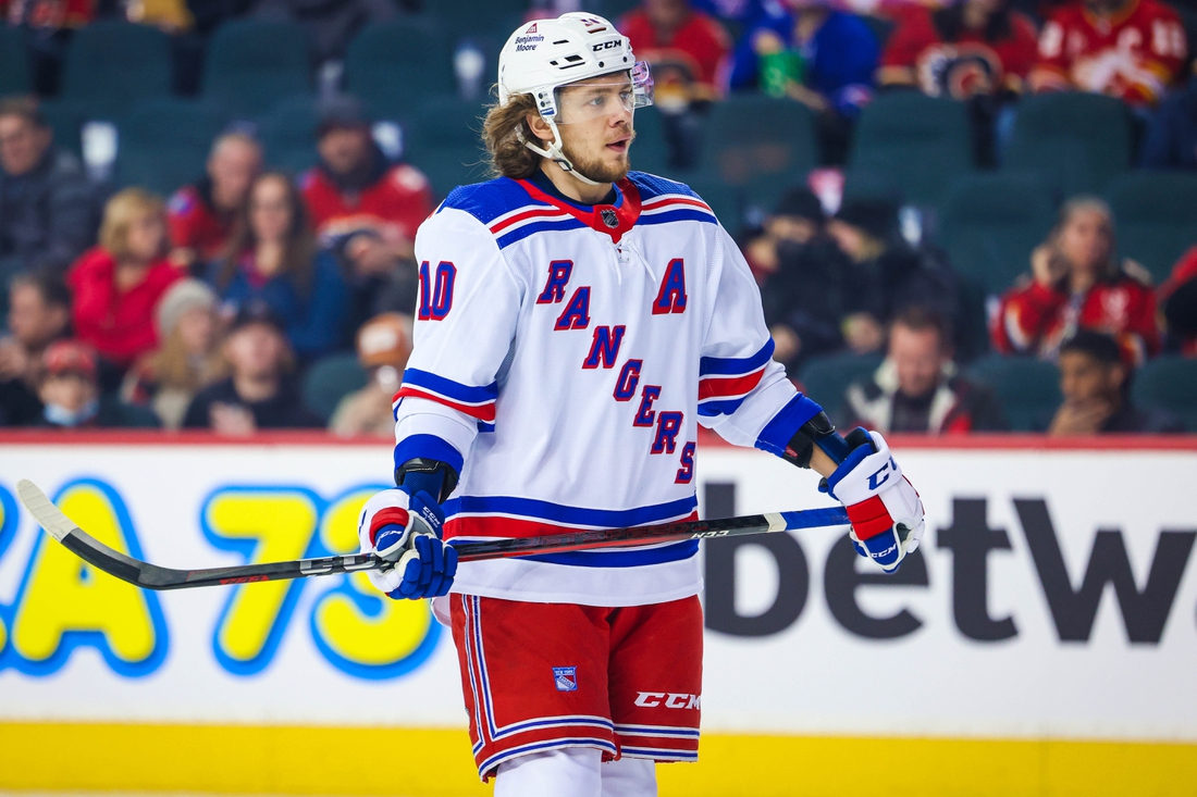 Rangers' Panarin fined $5K for throwing glove at Bruins' Marchand