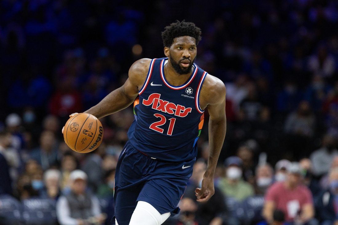 Philadelphia 76ers' Joel Embiid could return Saturday