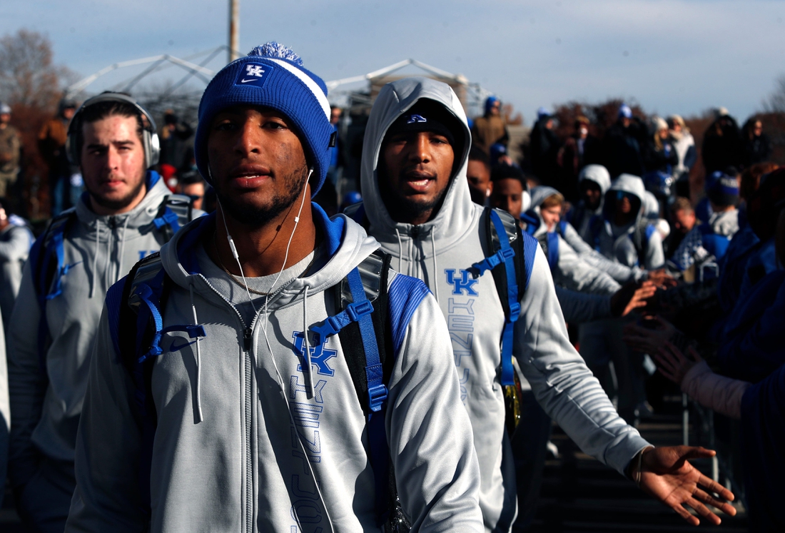 The Kentucky Wildcats came through the Cat Walk Saturday morning.Nov. 20, 2021

Kentucky Newmexicostate 04