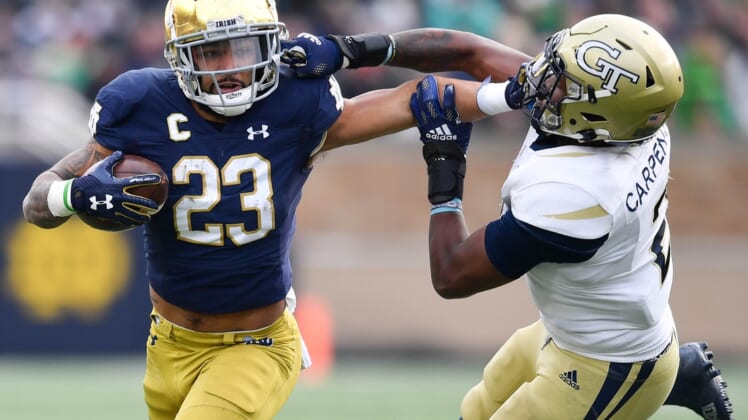 WATCH: No. 8 Notre Dame scores on offense, defense and special teams in ...