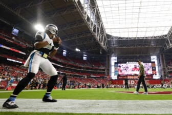WATCH: Cam Newton scores TD on first play in return to the Carolina Panthers