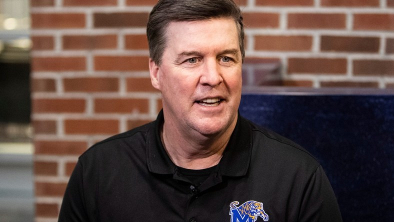 Memphis defensive coordinator football coach Mike MacIntyre answers questions at a press conference on Wednesday, Feb. 5, 2020 at the Billy J. Murphy Athletic Complex.

Memphis Signing Day