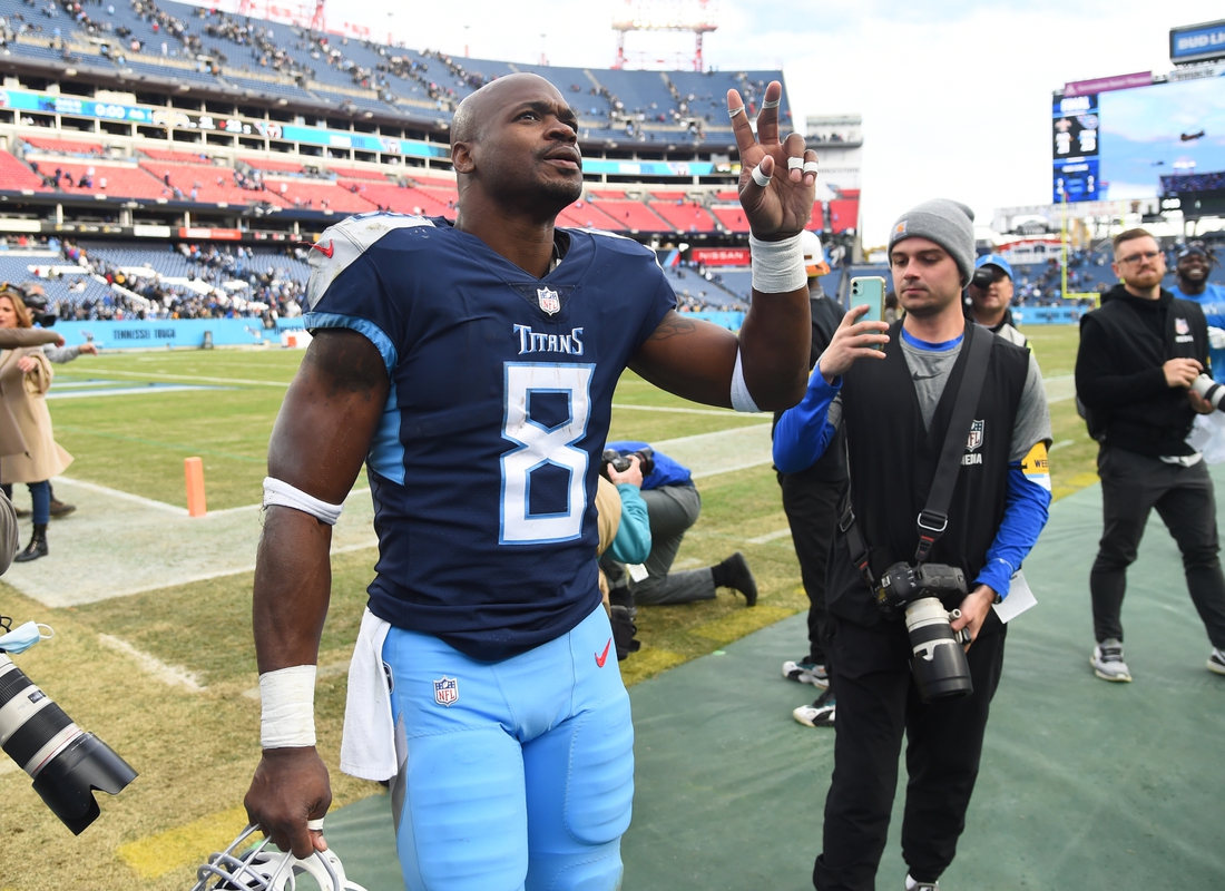 Titans waive 2012 NFL MVP Adrian Peterson after 3 games