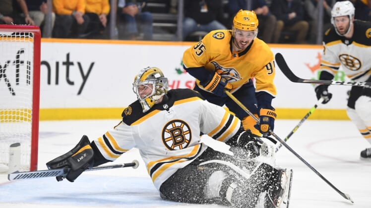 WATCH: Jeremy Swayman, Bruins Blank Predators