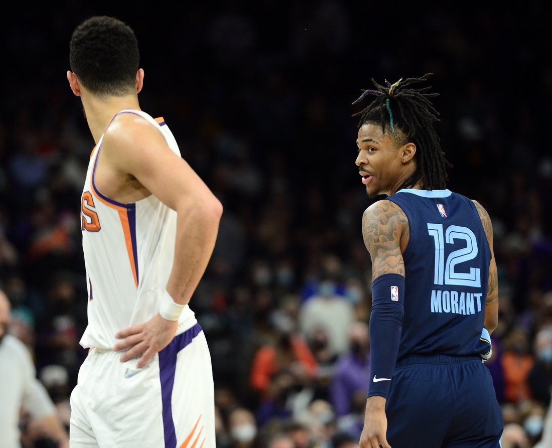 Ja Morant's late basket helps Grizzlies edge Suns