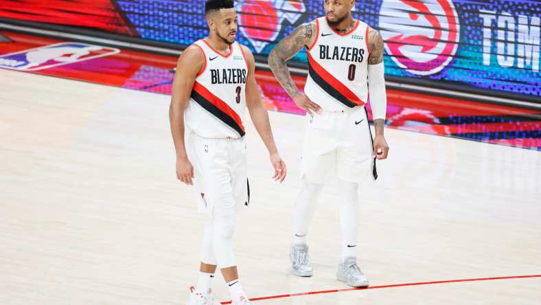 NBA: Playoffs-Denver Nuggets at Portland Trail Blazers