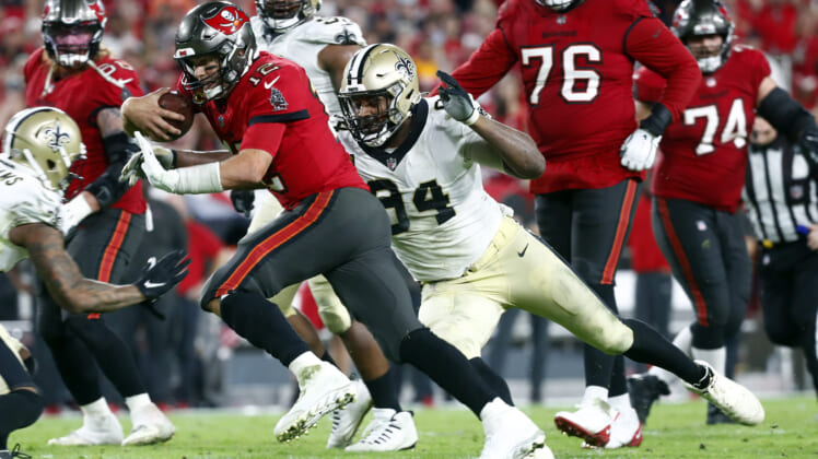 NFL: New Orleans Saints in Tampa Bay Buccaneers