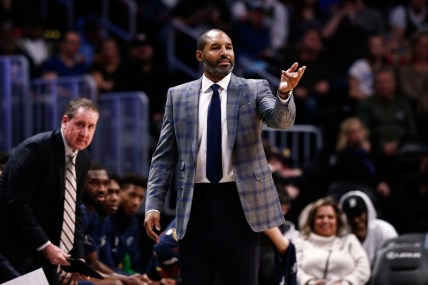 Dec 20, 2019; Denver, Colorado, USA; Minnesota Timberwolves assistant head coach David Vanterpool in the second quarter against the Denver Nuggets at the Pepsi Center. Mandatory Credit: Isaiah J. Downing-USA TODAY Sports