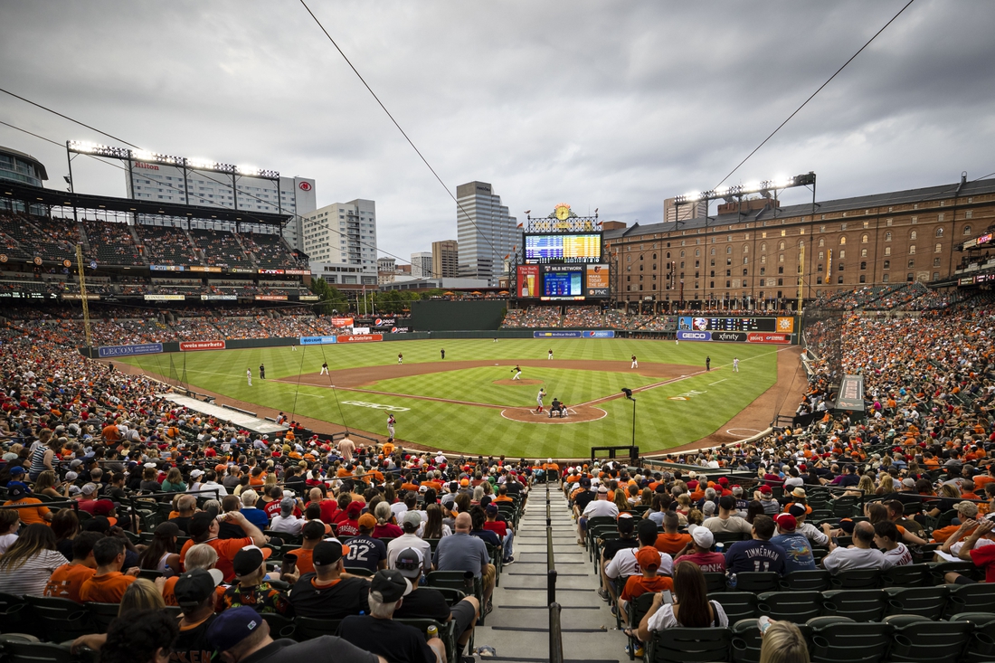 Orioles reconfigure Camden Yards to reduce homers