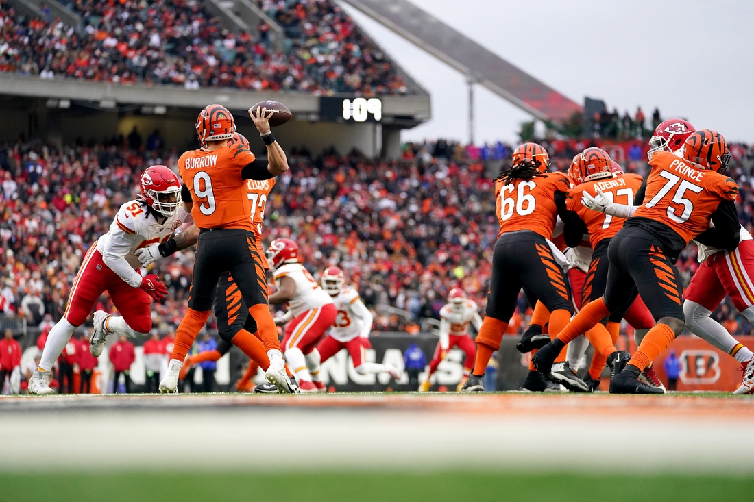 Chiefs beat Bengals in AFC title game after another Burrow-Mahomes thriller, NFL