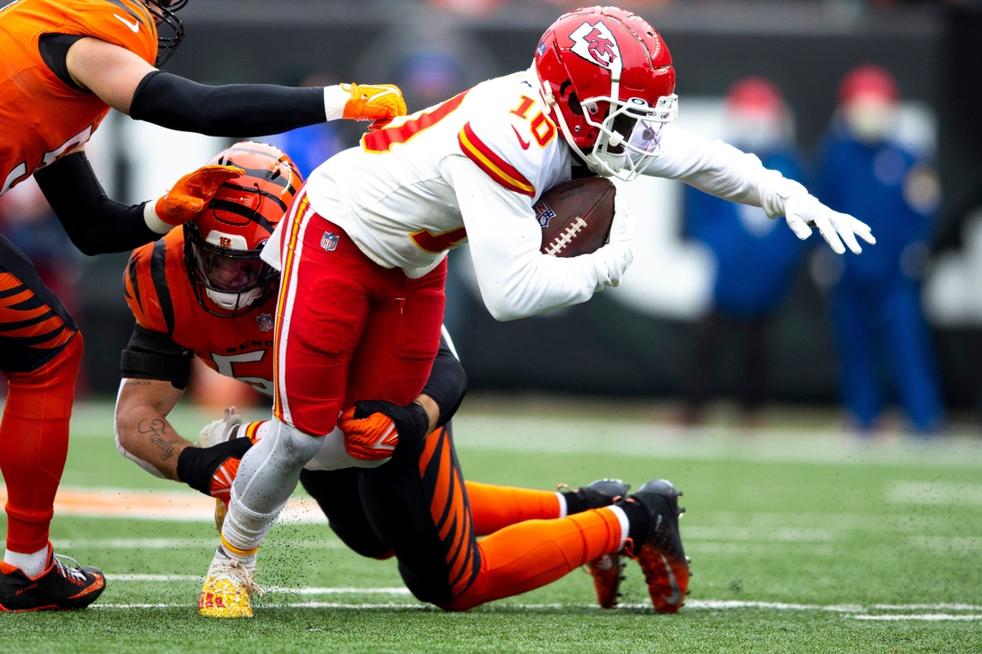 Chiefs RB Edwards-Helaire ruled out for Sunday vs. Bengals