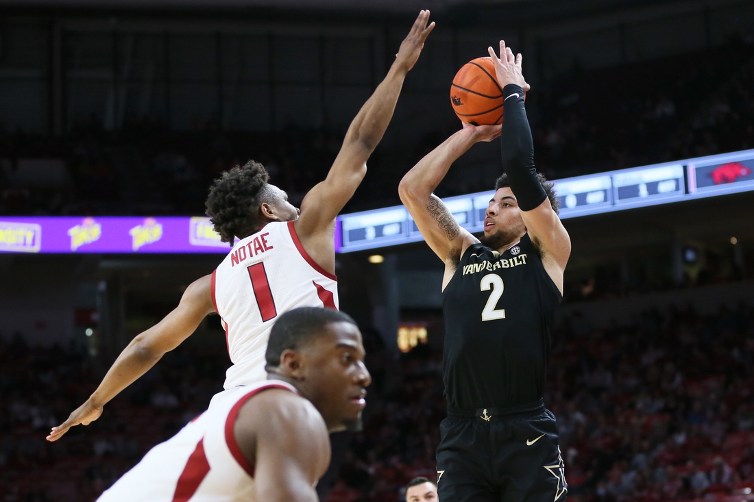 Streaking Vanderbilt ready for SEC foe South Carolina