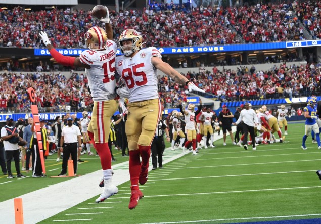 NFL roundup: 49ers win in OT to clinch playoff berth