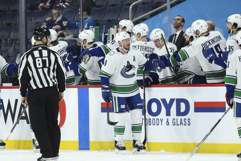 Hughes leads the way, Canucks shut out Blues in dominant fashion