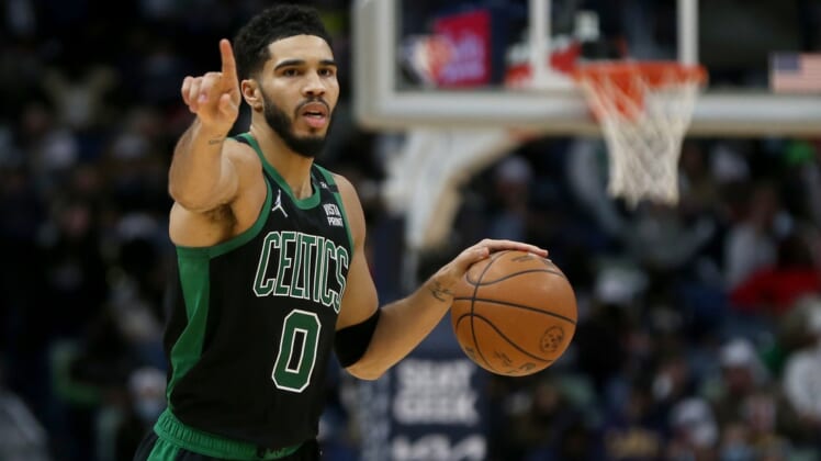 Jayson Tatum, Celtics rolling ahead of visit to first-place Heat