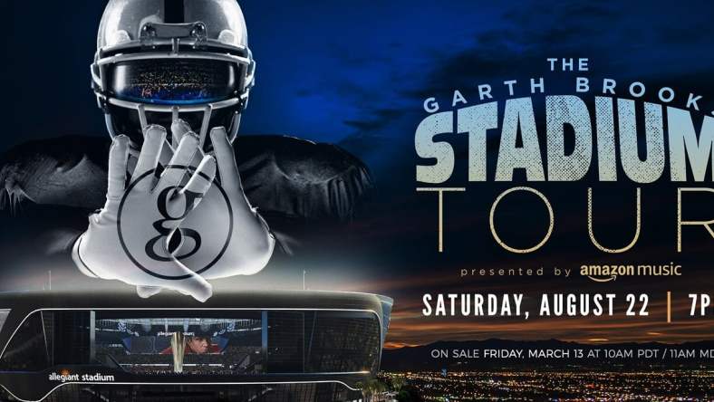 allegiant stadium garth brooks concert las vegas raiders