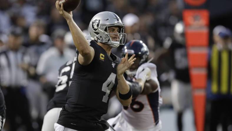 derek carr oakland raiders denver broncos