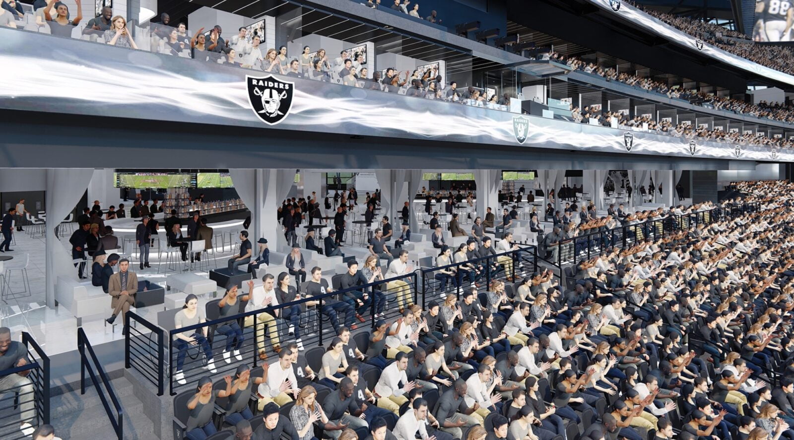 EXCLUSIVE Raiders Allegiant Stadium seating and club pricing
