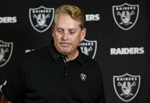 Jack Del Rio Oakland Raiders Las Vegas Raiders Report