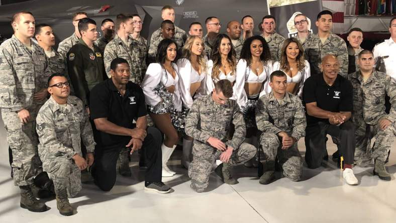 Oakland Raiders Nellis Air Force Base Thunderbirds