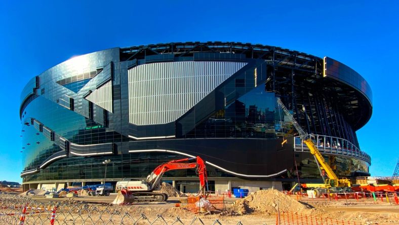 allegiant stadium roof las vegas raiders