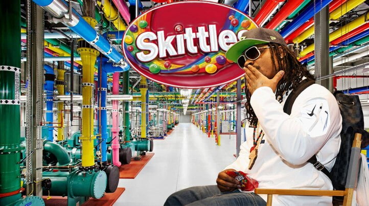 Marshawn Lynch Skittles Super Bowl